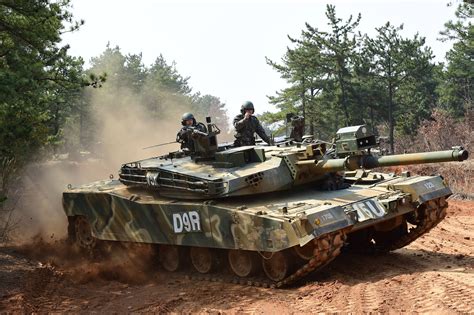 South Korean K1E1 main battle tank at Army Armor School : TankPorn