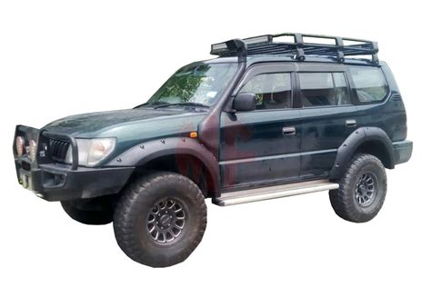 TOYOTA LAND CRUISER PRADO 90 / 95 SERIES, 4 DOOR, WIDE FRP FENDER FLARES - Maefare 4x4 Centre