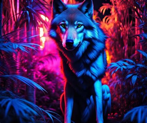 ArtStation - Wolf Neon Art | Artworks