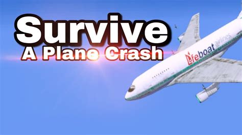 Roblox Survive A Plane Crash - YouTube