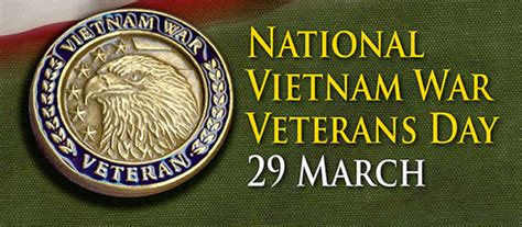 National Vietnam War Veterans Day, March 29 - Whitewater Banner