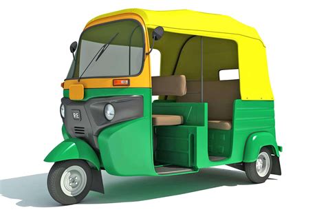 Auto Rickshaw Bajaj TukTuk - 3D Model by 3D Horse