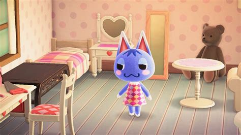 Animal Crossing New Horizons House Tour Rosie Villager - YouTube