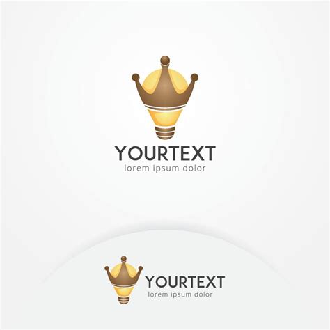 King idea logo design 6788622 Vector Art at Vecteezy