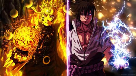 Naruto Six Paths Sage Mode Vs Sasuke Six Paths Live Wallpaper - MoeWalls