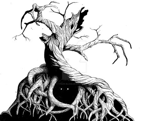 Creepy Tree by Tyler-Blake on DeviantArt