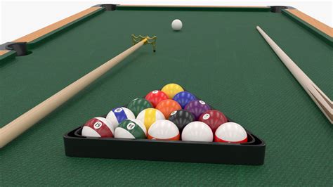 3D Pool Table - TurboSquid 1885895