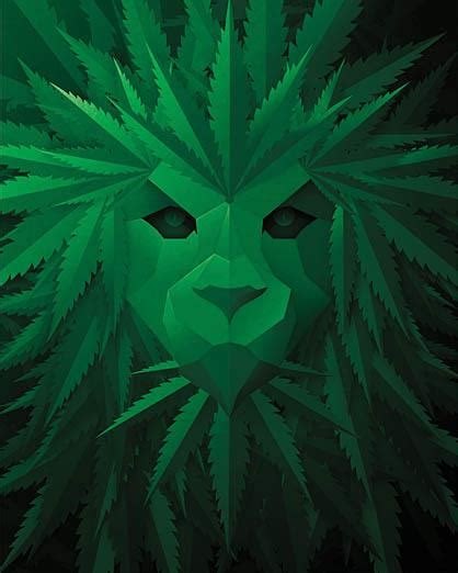 Green Lion by JG Studios (SMALL) - Classy Art