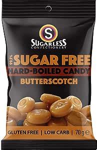 Sugarless Confectionery - Sugar Free Hard-Boiled Candy Butterscotch ...