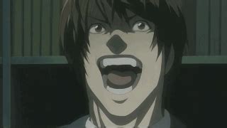 GIF: Light Yagami's Evil Laugh {Death Note} - Anime Photo (35890756) - Fanpop