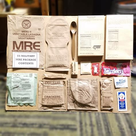 USGI - MRE Military Single Package (Meals Ready to Eat)