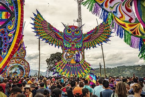 The Spectacular Giant Kite Festival of Sumpango, Guatemala (Video)