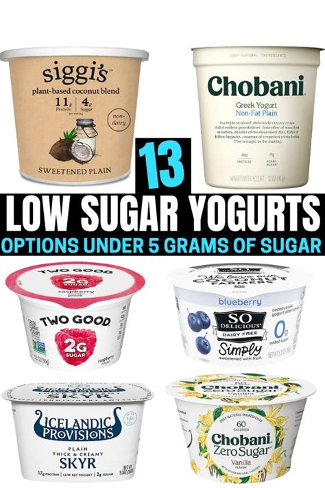 13 Low Sugar Yogurt Options | Under 5 Grams Of Sugar Each