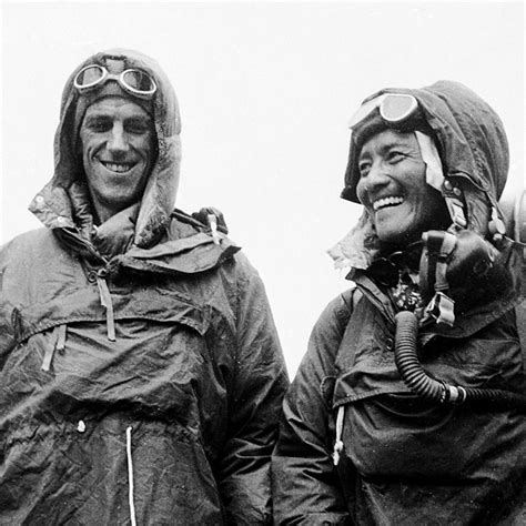 Edmund Hillary and Tenzing Norgay become first humans to reach the top of Mount Everest 70 years ...