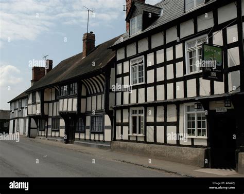 Unicorn Inn Weobley Herefordshire Stock Photo - Alamy