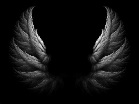 Black Angel Wings Wallpapers - Top Free Black Angel Wings Backgrounds - WallpaperAccess