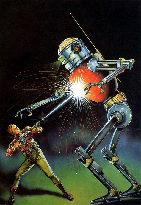 Robert Fuqua, The Mad Robot | Science fiction art, Retro futurism, Vintage robots