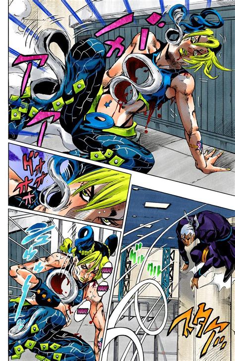 Jojo Part 6 Colored Manga - the long side story