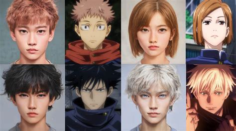 Jujutsu Kaisen Characters in Artbreeder : r/JuJutsuKaisen