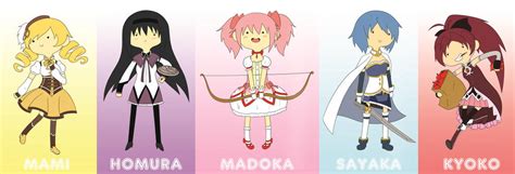 Magica Madoka Characters by LTDQTY on DeviantArt