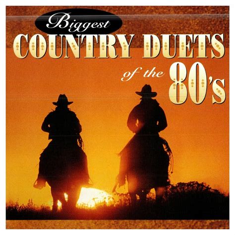 Biggest Country Duets of the 80's Audio CD | Etsy