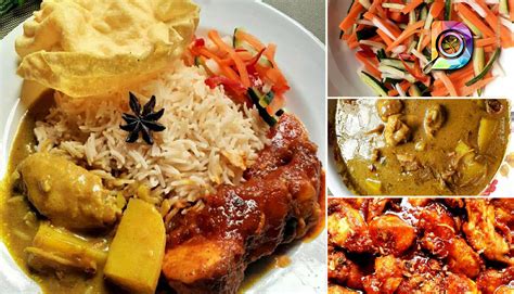 Resepi Nasi Minyak Ala Kenduri Yang Sedap. Lengkap Dengan Resepi Ayam Masak Merah Dan Kurma Ayam ...