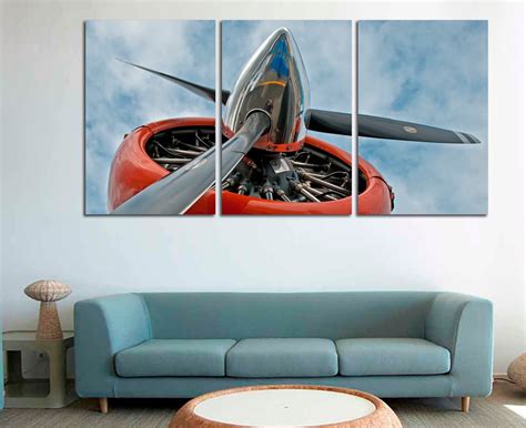 20 Ideas of Airplane Wall Art