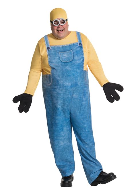 Plus Size Minion Bob Costume