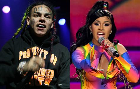 Tekashi 6ix9ine didn't say Cardi B was a member of the Nine Trey Bloods as full court transcript ...