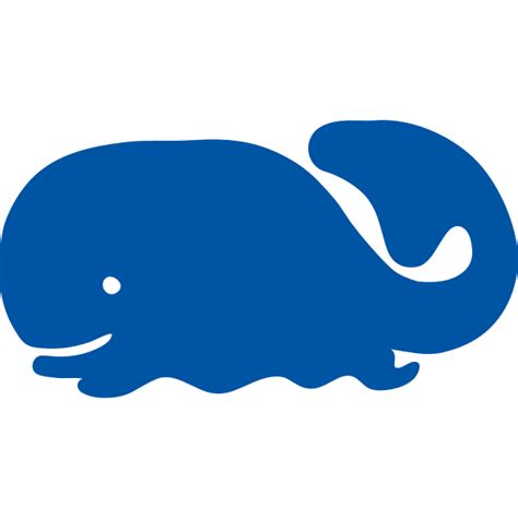 Whale icon vector | Free SVG