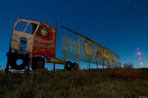 A Nighttime Road Trip Through Texas' Prettiest Ghost Towns | HuffPost