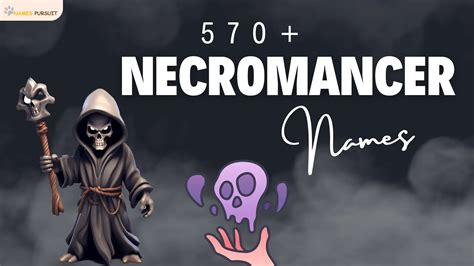 570+ Necromancer Names [Male, Female, & Unique Ideas]