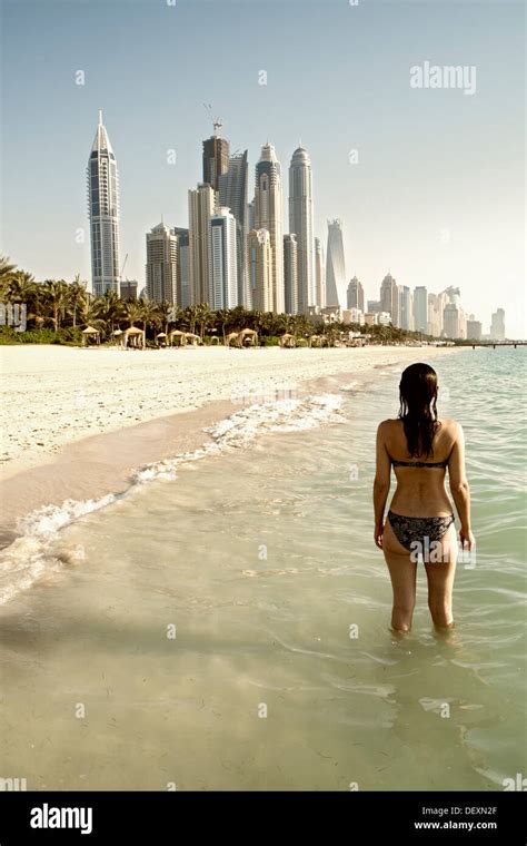 Dubai Beach Woman High Resolution Stock Photography and Images - Alamy