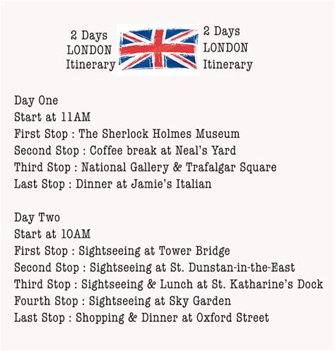 2 Days London Itinerary | The Sweetest Escape