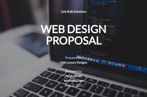 Free Simple Web Design Proposal Template - Google Docs, Word, Apple Pages | Template.net