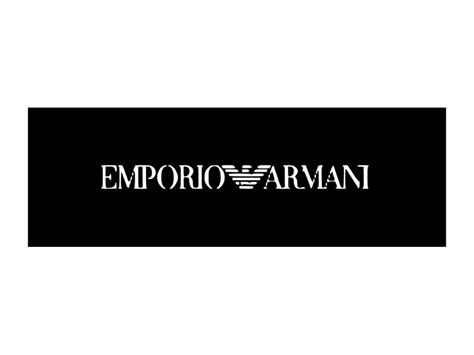 Emporio Armani Black Background Logo PNG vector in SVG, PDF, AI, CDR format