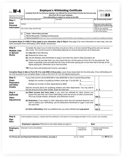 2024 W 4 Form Printable - Sara Wilone