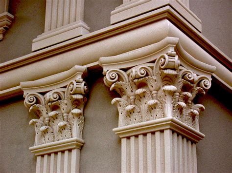 Corinthian Flat Pilaster Capital 16" – Architectural Foam & Stucco Moldings