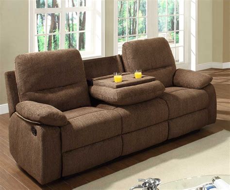 Recliner Sofa With Cup Holders | Foter