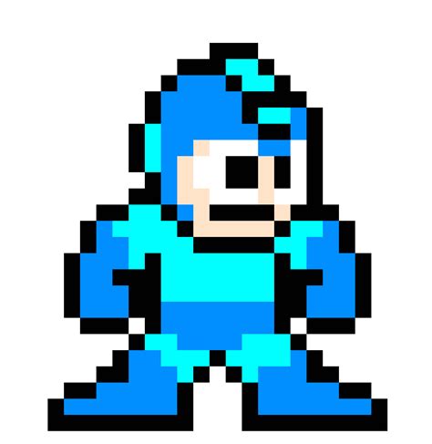 Megaman 8-bit by miniman487 on DeviantArt