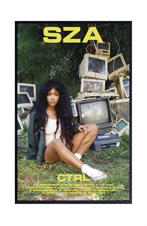 XIHOO sza ctrl album cover Cool Wall Decor Art Print posters for room ...