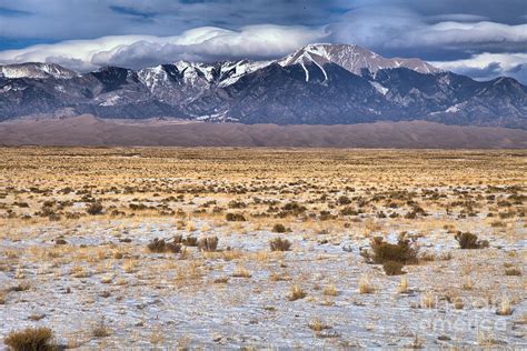 Great Sand Dunes Winter Landscape Photograph by Adam Jewell - Fine Art ...