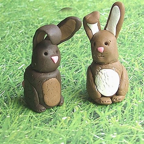 Little Clay Bunnies | Fun Family Crafts