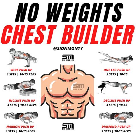 Printable Chest Workouts For Men