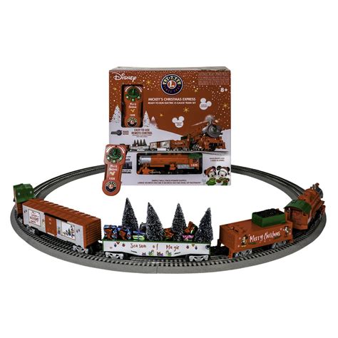 Lionel O Gauge Disney Christmas Electric Electric Train Set with Remote and Bluetooth Capability ...