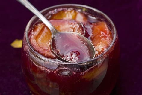 Slow Cooked Stewed Plums Recipe