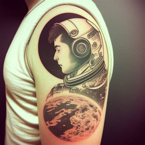 56 Spaceman Tattoo Ideas - TattooClue.com