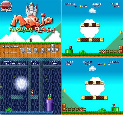 Super Mario Bros Forever - Flash - FREE Download Super Mario Bros ...