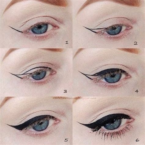 Top 10 Eyeliner Tutorials for Irresistable Cat Eyes - Top Inspired