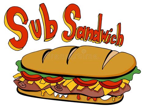 Sub Sandwich Clipart